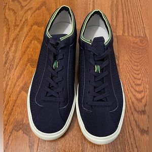 Rothy’s The Lace Up Sneaker in Navy